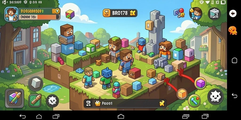 Tampilan gameplay BRO178 yang menarik dan penuh tantangan puzzle.