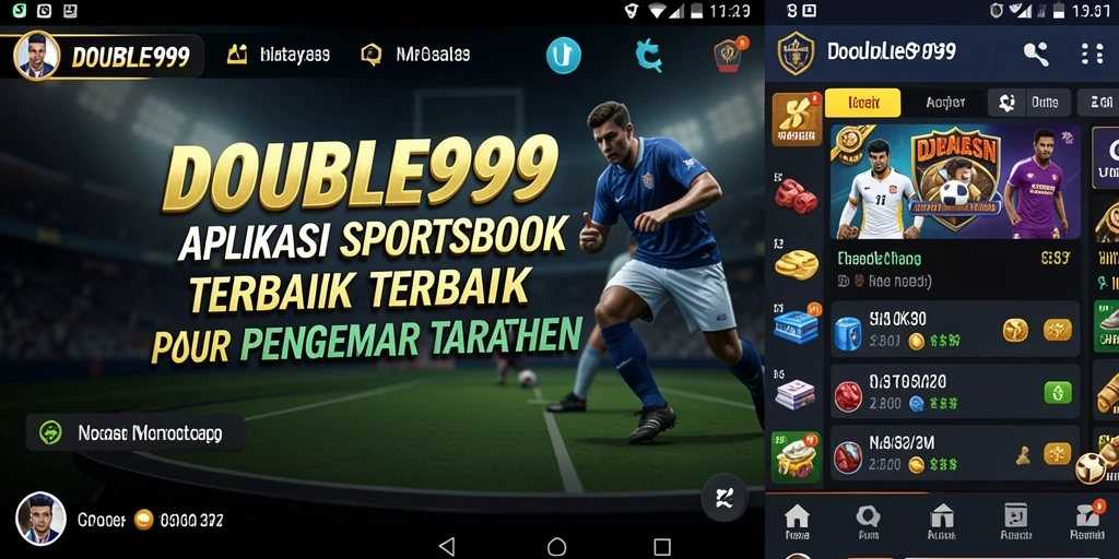 Tampilan gameplay yang menarik dan interaktif di aplikasi Sportsbook.