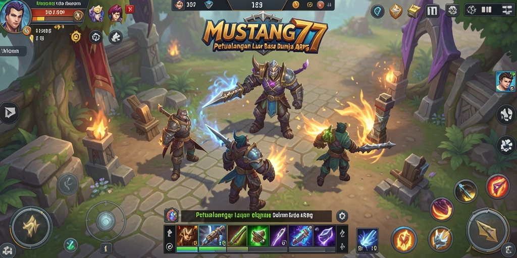 Gameplay seru di dunia fantasi MUSTANG77 yang penuh tantangan.