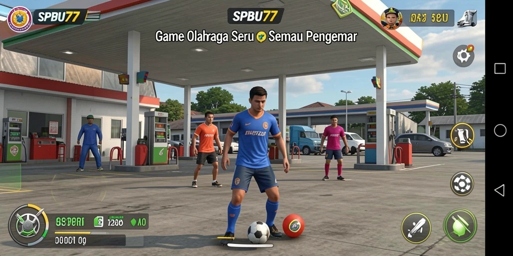 Tampilan gameplay <strong>SPBU77</strong> yang seru dan kompetitif.