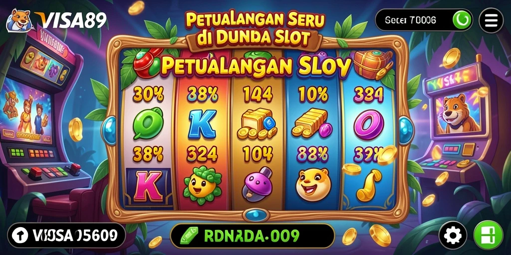 Gameplay menarik dari slot VISA89 dengan berbagai tema.