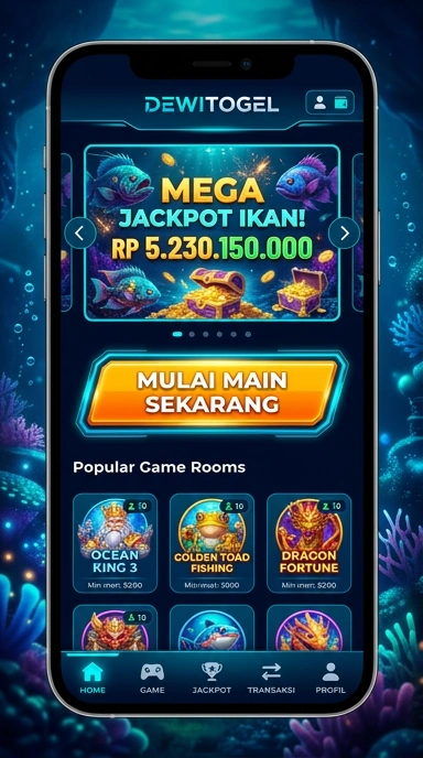 Screenshot fitur terbaru dalam aplikasi dewitogel.